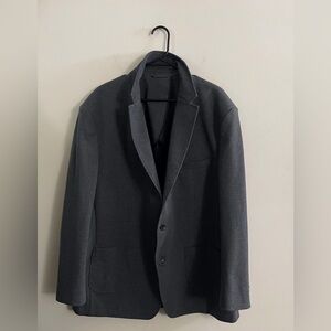 Artefact Cotton Blend Charcoal Men's Blazer Business Workwear Office Wedding
